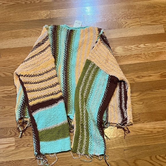 Free People Baja Cardi Size Large NWT - Picture 15 of 15